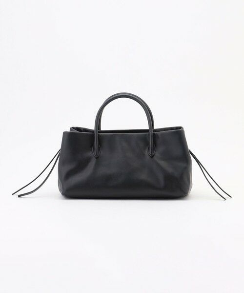 BEIGE,/ベイジ, 【一部店舗限定】MARY AL TERNA / RIKYU レザーハンドバック Black F BEIGE,/ベイジ, 【一部店舗限定】MARY AL TERNA / RIKYU レザーハンドバック Black F