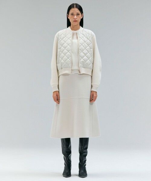 BEIGE, / ベイジ, ブルゾン | 【GISELe 10月号掲載】DOVER / 異素材ウールキルティングブルゾン | 詳細3