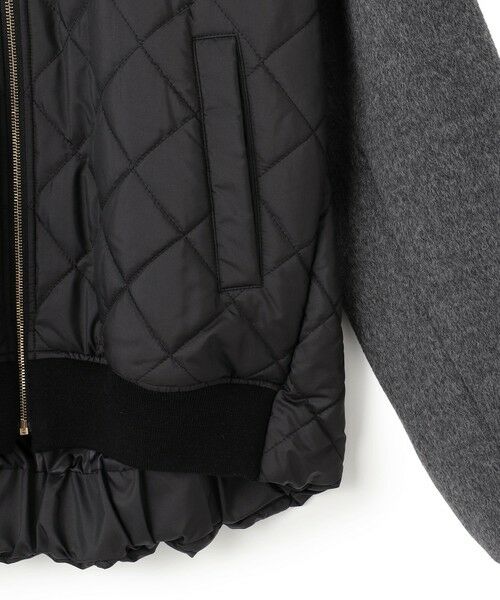 BEIGE, / ベイジ, ブルゾン | 【GISELe 10月号掲載】DOVER / 異素材ウールキルティングブルゾン | 詳細13