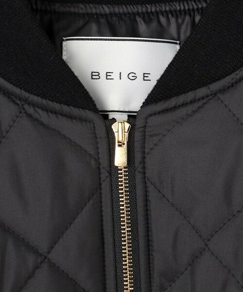 BEIGE, / ベイジ, ブルゾン | 【GISELe 10月号掲載】DOVER / 異素材ウールキルティングブルゾン | 詳細14