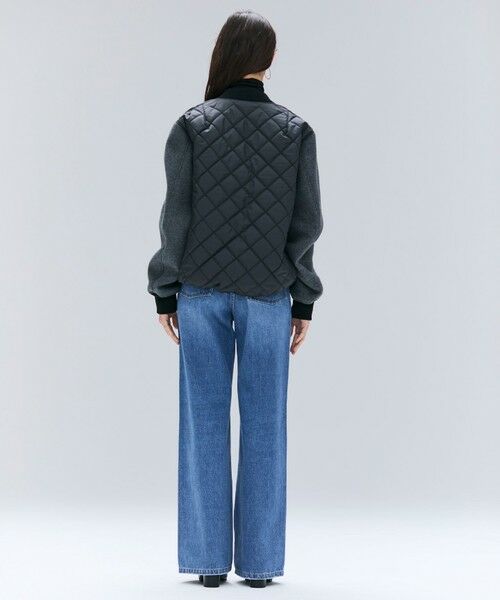 BEIGE, / ベイジ, ブルゾン | 【GISELe 10月号掲載】DOVER / 異素材ウールキルティングブルゾン | 詳細7