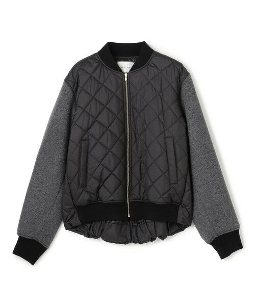 BEIGE, / ベイジ, ブルゾン | 【GISELe 10月号掲載】DOVER / 異素材ウールキルティングブルゾン | 詳細9