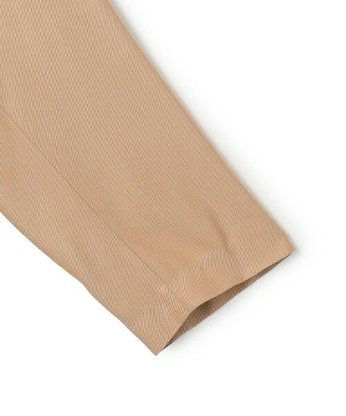 BEIGE, / ベイジ, ステンカラーコート | COBURN / シルク混ロングステンカラーコート | 詳細7