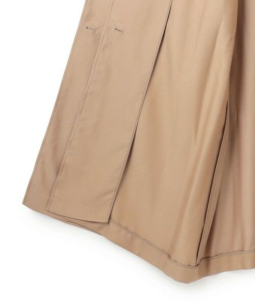 BEIGE, / ベイジ, ステンカラーコート | COBURN / シルク混ロングステンカラーコート | 詳細12
