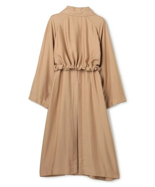 BEIGE, / ベイジ, ステンカラーコート | COBURN / シルク混ロングステンカラーコート | 詳細5