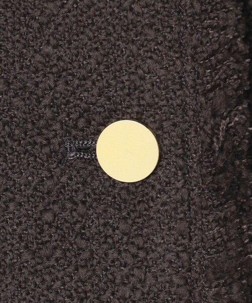 BEIGE, / ベイジ, ノーカラージャケット | 【Oggi 10月号掲載】MULLIN / ウールツイードメタルボタンノーカラージャケット | 詳細13