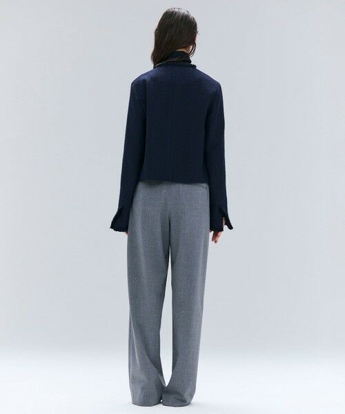 BEIGE, / ベイジ, ノーカラージャケット | 【Oggi 10月号掲載】MULLIN / ウールツイードメタルボタンノーカラージャケット | 詳細19