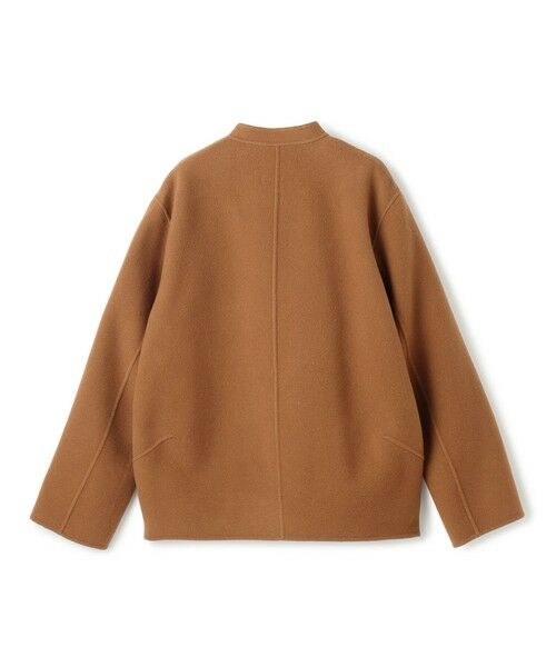 BEIGE, / ベイジ, その他アウター | 【andGIRL 秋号掲載】LEMOORE / ウールリバースタンドカラーショートコート | 詳細9