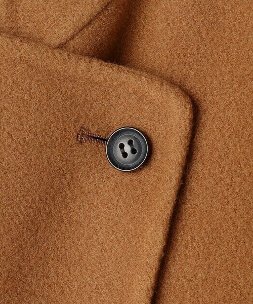 BEIGE, / ベイジ, その他アウター | 【andGIRL 秋号掲載】LEMOORE / ウールリバースタンドカラーショートコート | 詳細14
