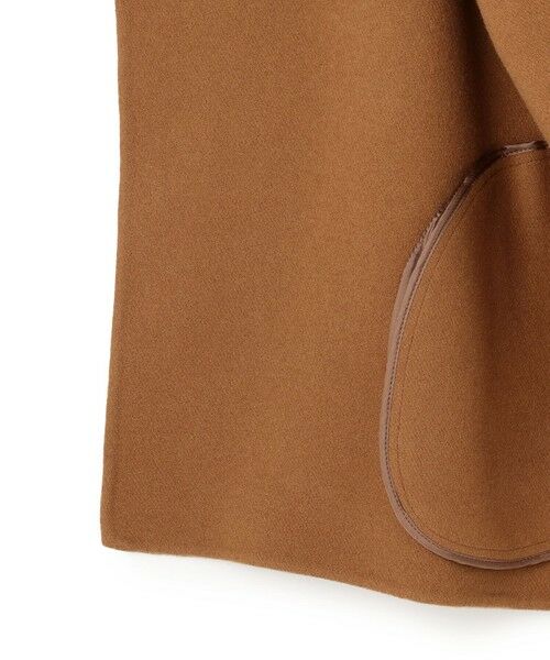 BEIGE, / ベイジ, その他アウター | 【andGIRL 秋号掲載】LEMOORE / ウールリバースタンドカラーショートコート | 詳細15