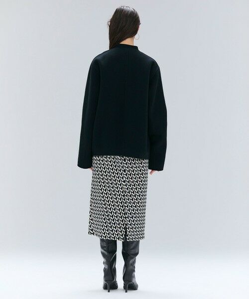 BEIGE, / ベイジ, その他アウター | 【andGIRL 秋号掲載】LEMOORE / ウールリバースタンドカラーショートコート | 詳細20
