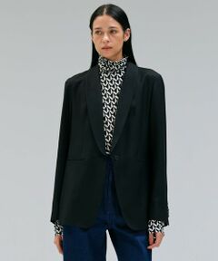 BEIGE, / ベイジ, テーラードジャケット | 【Oggi 11月号掲載】COBURN / シルク混ショールカラージャケット