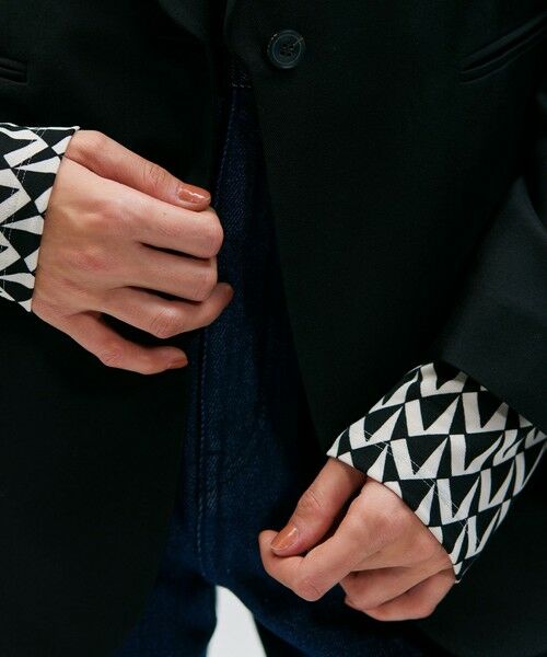 BEIGE, / ベイジ, テーラードジャケット | 【Oggi 11月号掲載】COBURN / シルク混ショールカラージャケット | 詳細14