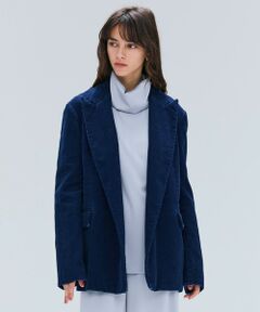 BEIGE, / ベイジ, テーラードジャケット | 【FUDGE 10月号掲載】BANGS / コットンコーデュロイテーラードジャケット