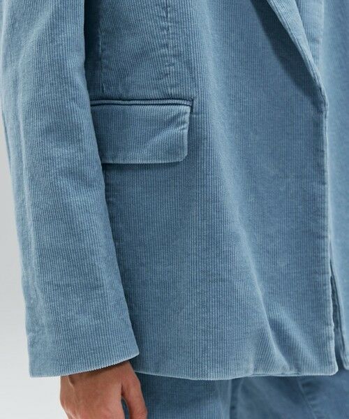 BEIGE, / ベイジ, テーラードジャケット | 【FUDGE 10月号掲載】BANGS / コットンコーデュロイテーラードジャケット | 詳細12