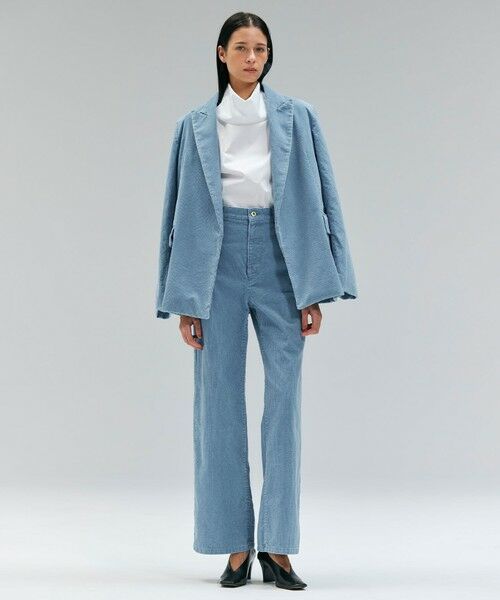 BEIGE, / ベイジ, テーラードジャケット | 【FUDGE 10月号掲載】BANGS / コットンコーデュロイテーラードジャケット | 詳細13