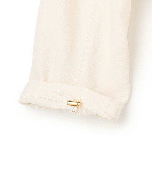 BEIGE, / ベイジ, カットソー | 【洗える】POMONA / ゴールドジップライトブルゾン | 詳細10