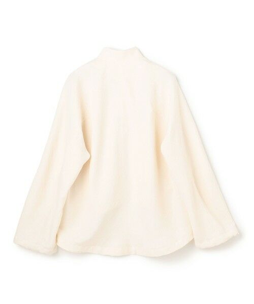 BEIGE, / ベイジ, カットソー | 【洗える】POMONA / ゴールドジップライトブルゾン | 詳細4