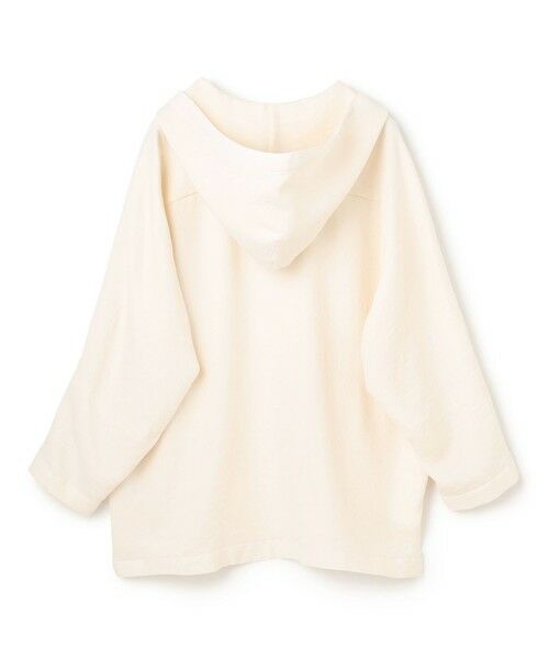 BEIGE, / ベイジ, カットソー | 【洗える】POMONA / Vネックフード付プルオーバー | 詳細4