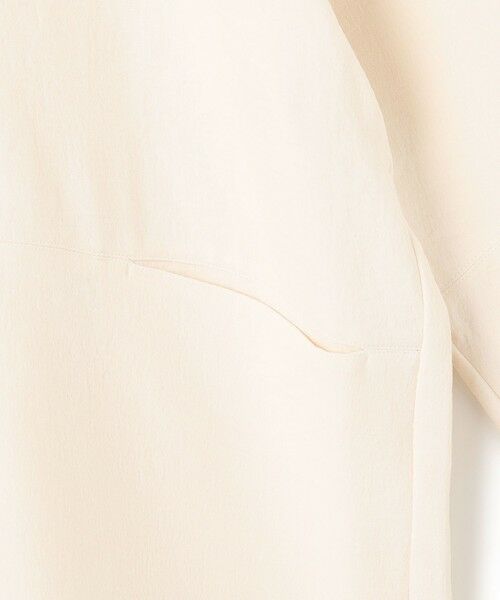 BEIGE, / ベイジ, カットソー | 【洗える】POMONA / Vネックフード付プルオーバー | 詳細8