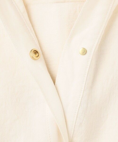 BEIGE, / ベイジ, カットソー | 【洗える】POMONA / Vネックフード付プルオーバー | 詳細9