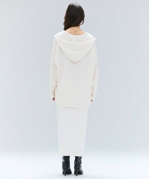 BEIGE, / ベイジ, カットソー | 【洗える】POMONA / Vネックフード付プルオーバー | 詳細2