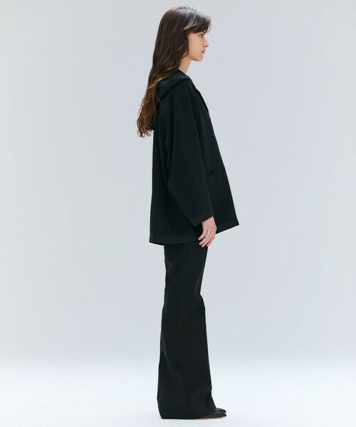 BEIGE, / ベイジ, カットソー | 【洗える】POMONA / Vネックフード付プルオーバー | 詳細15