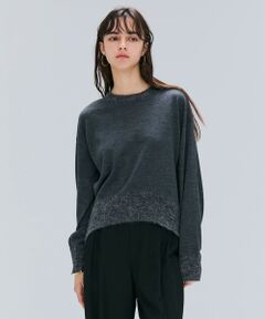 BEIGE, / ベイジ, ニット・セーター | 【洗える】LA MONNAIE / モヘアMIXクルーネックニット