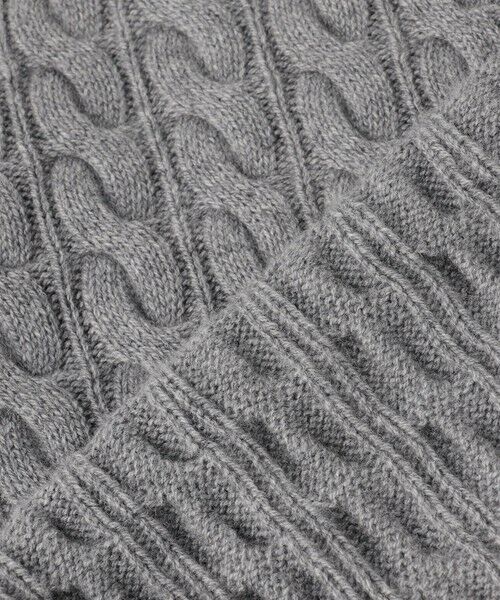 BEIGE, / ベイジ, ニット・セーター | 【洗える】SEDONA / ウールカシミヤケーブルニット | 詳細12