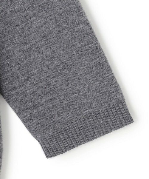 BEIGE, / ベイジ, ニット・セーター | CHICORA / レザーポケット付きウールニットジャケット | 詳細14