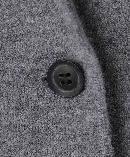 BEIGE, / ベイジ, ニット・セーター | CHICORA / レザーポケット付きウールニットジャケット | 詳細16