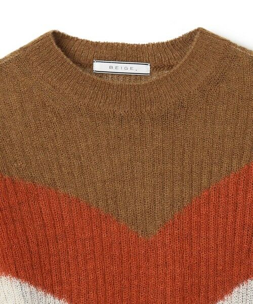 BEIGE, / ベイジ, ニット・セーター | MARS / キッドモヘアインターシャニット | 詳細6