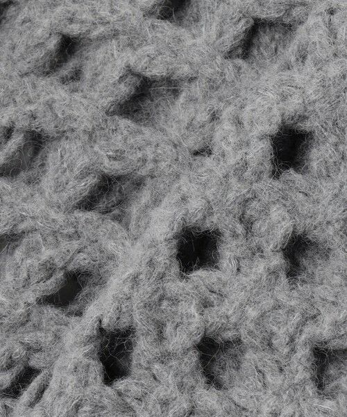 BEIGE, / ベイジ, ニット・セーター | KOKOMO / ウールアルパカメッシュニットパーカー | 詳細8