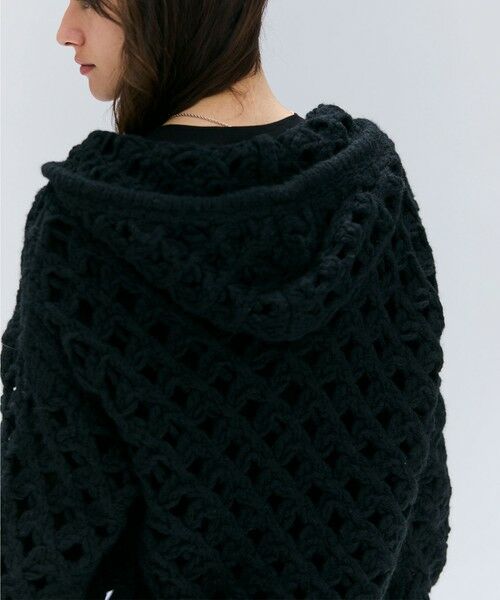 BEIGE, / ベイジ, ニット・セーター | KOKOMO / ウールアルパカメッシュニットパーカー | 詳細10