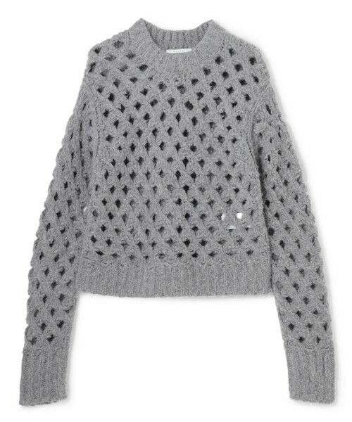 BEIGE, / ベイジ, ニット・セーター | KOKOMO / ウールアルパカメッシュニット | 詳細3