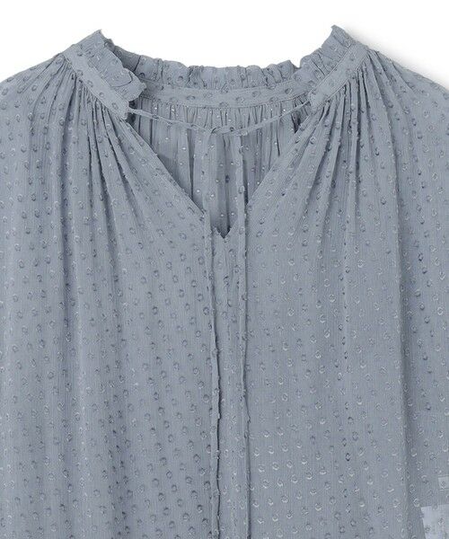 BEIGE, / ベイジ, ロング・マキシ丈ワンピース | CALLERRY / シルク混ドットギャザーワンピース | 詳細8