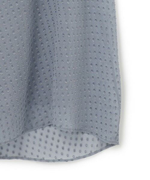 BEIGE, / ベイジ, ロング・マキシ丈ワンピース | CALLERRY / シルク混ドットギャザーワンピース | 詳細9