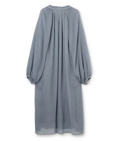 BEIGE, / ベイジ, ロング・マキシ丈ワンピース | CALLERRY / シルク混ドットギャザーワンピース | 詳細11