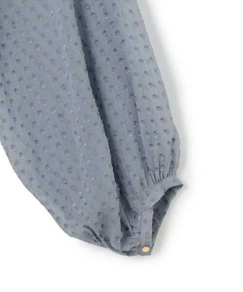 BEIGE, / ベイジ, ロング・マキシ丈ワンピース | CALLERRY / シルク混ドットギャザーワンピース | 詳細12