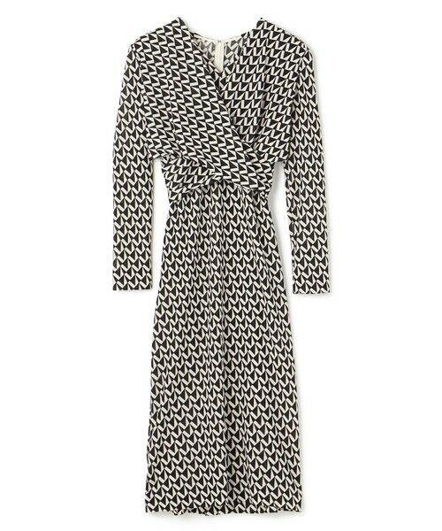 BEIGE, / ベイジ, ロング・マキシ丈ワンピース | 【洗える】MODESTO / ジャージーストレッチカシュクールドレス | 詳細5