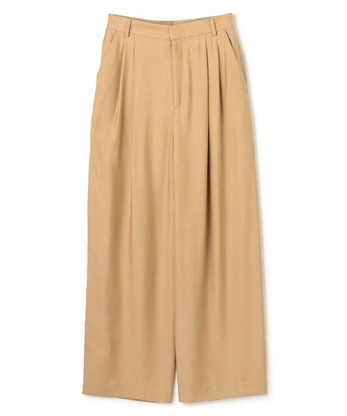 BEIGE, / ベイジ, その他パンツ | 【Oggi 10月号掲載】COBURN / シルク混2タックカーヴィーワイドパンツ | 詳細7