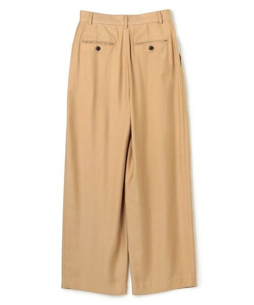 BEIGE, / ベイジ, その他パンツ | 【Oggi 10月号掲載】COBURN / シルク混2タックカーヴィーワイドパンツ | 詳細8