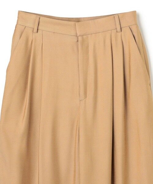 BEIGE, / ベイジ, その他パンツ | 【Oggi 10月号掲載】COBURN / シルク混2タックカーヴィーワイドパンツ | 詳細9