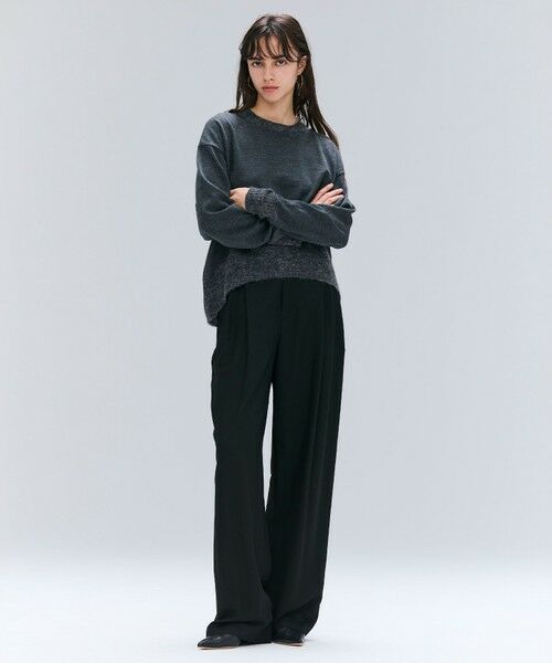 BEIGE, / ベイジ, その他パンツ | 【Oggi 10月号掲載】COBURN / シルク混2タックカーヴィーワイドパンツ | 詳細17