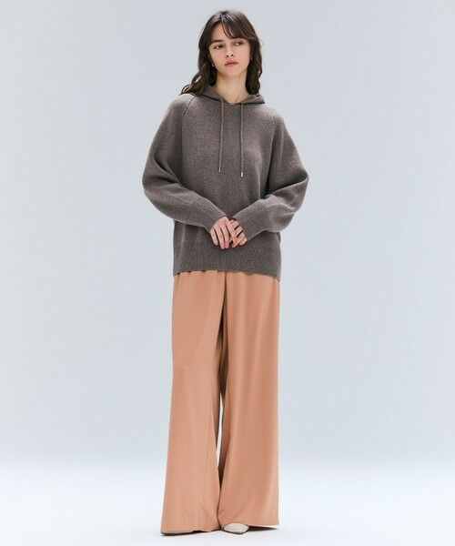 BEIGE, / ベイジ, その他パンツ | 【洗える】LLOYD / ハンマーサテンイージーワイドパンツ | 詳細15