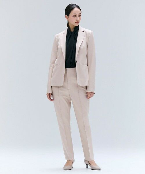 BEIGE, / ベイジ, その他パンツ | 【セットアップ対応】CORBY / ウールピンタックバックサイドゴムパンツ | 詳細15