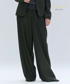 BEIGE, / ベイジ, その他パンツ | 【セットアップ対応】CORBY / ウールイージーワイドパンツ