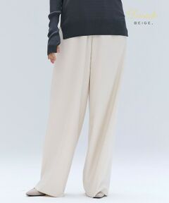 BEIGE, / ベイジ, その他パンツ | 【セットアップ対応】CORBY / ウールイージーワイドパンツ