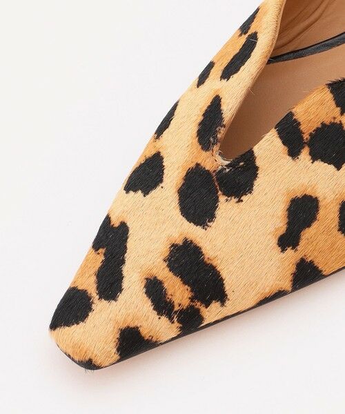 BEIGE, / ベイジ, フラットシューズ | 【一部店舗限定】HENRI EN VARGO / KATE レオパードメリージェーン | 詳細4