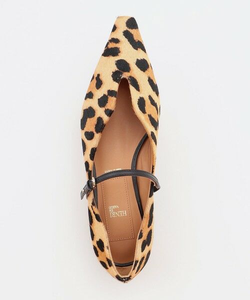 BEIGE, / ベイジ, フラットシューズ | 【一部店舗限定】HENRI EN VARGO / KATE レオパードメリージェーン | 詳細5